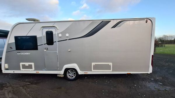 Elddis Crusader Caravan Island bed 375737701