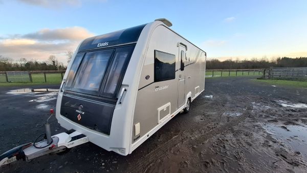 Elddis Crusader Caravan Island bed 375737703