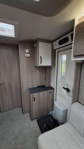 Swift Sunrise caravan island bed 376488975