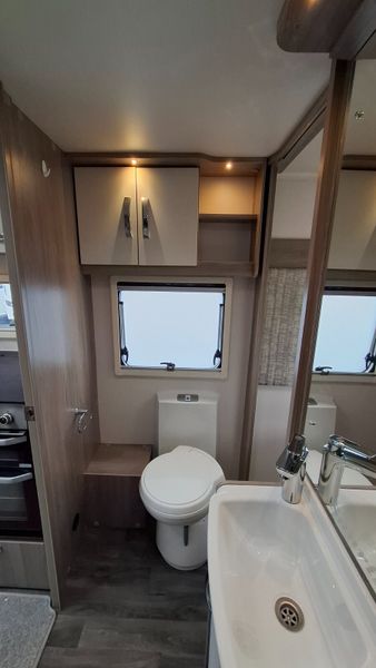 Swift Sunrise caravan island bed 376489000