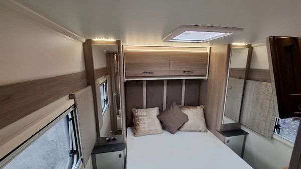 Swift Sunrise caravan island bed 376489007