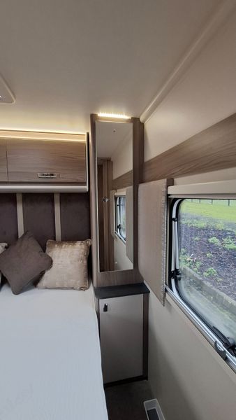 Swift Sunrise caravan island bed 376489018