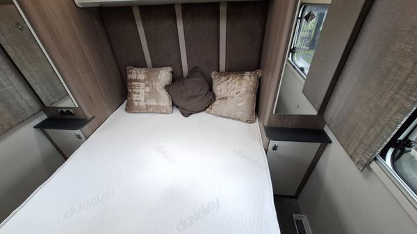 Swift Sunrise caravan island bed 376489019