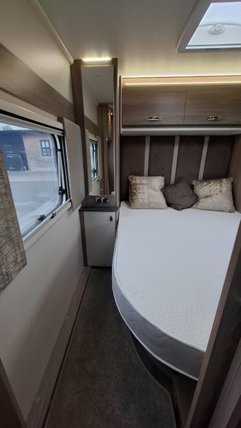 Swift Sunrise caravan island bed 376489020