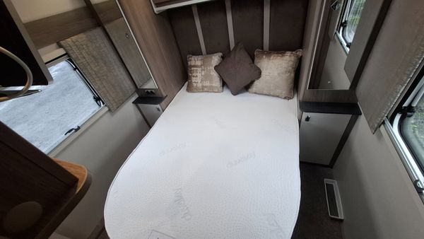 Swift Sunrise caravan island bed 376489022