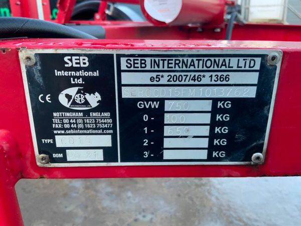 2021 SEB CB15 INTERNATIONAL CABLE DRUM......749... 377287069