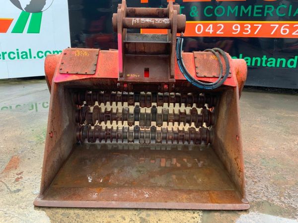 2008 ALLU SMH 3-17 SCREENER BUCKET.......234f. 377206129