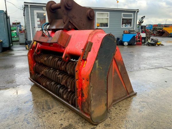 2008 ALLU SMH 3-17 SCREENER BUCKET.......234f. 377206133