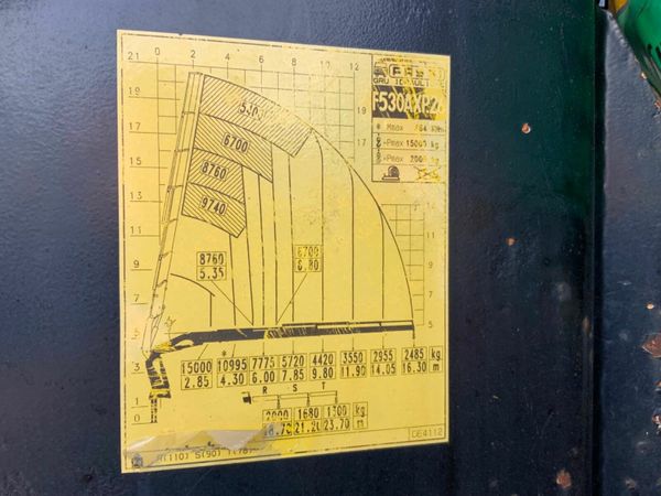 Volvo Other 32t REARLIFT  53t/mt  REMOTE FASSI CRA 377206289