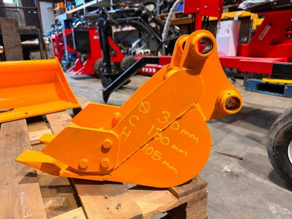 8" MICRO MINI DIGGER BUCKET ... 30MM ....003 377206433