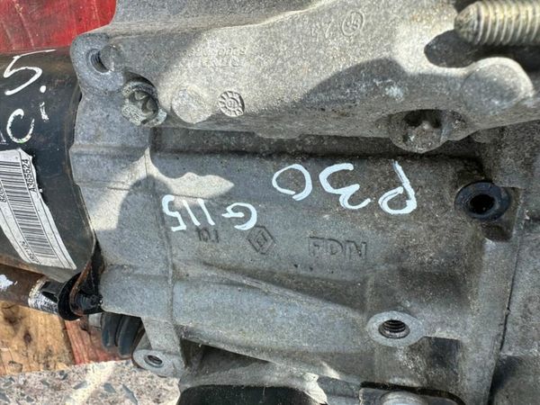 2011 RENAULT CLIO 1.5 DCI GEARBOX ...P30G115 377207416