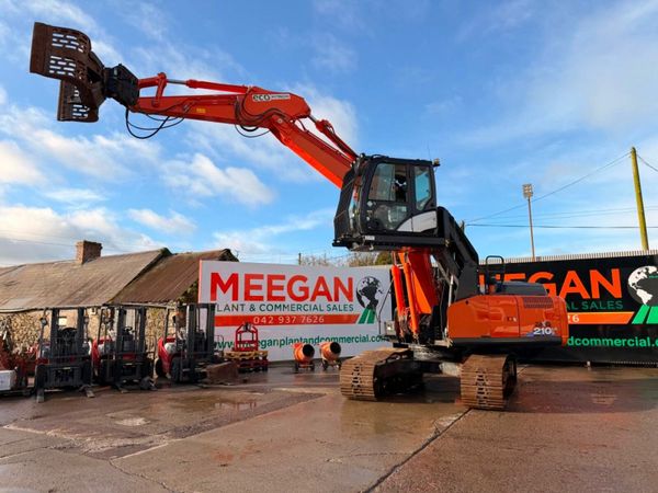 2018 HITACHI 210 DEMOLITION HIGH RISE GRAB.. 377208031