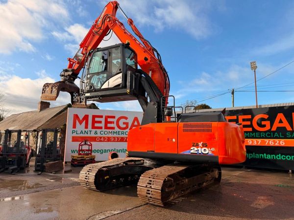 2018 HITACHI 210 DEMOLITION HIGH RISE GRAB.. 377208035