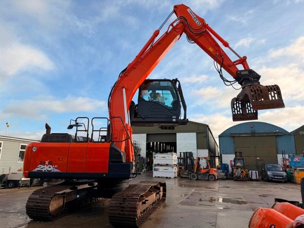 2018 HITACHI 210 DEMOLITION HIGH RISE GRAB.. 377208039