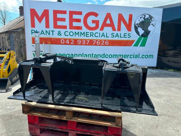 NEW..73" BOBCAT SKIDSTEER GRAB BUCKET..296W 377208404