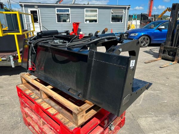 NEW..73" BOBCAT SKIDSTEER GRAB BUCKET..296W 377208413