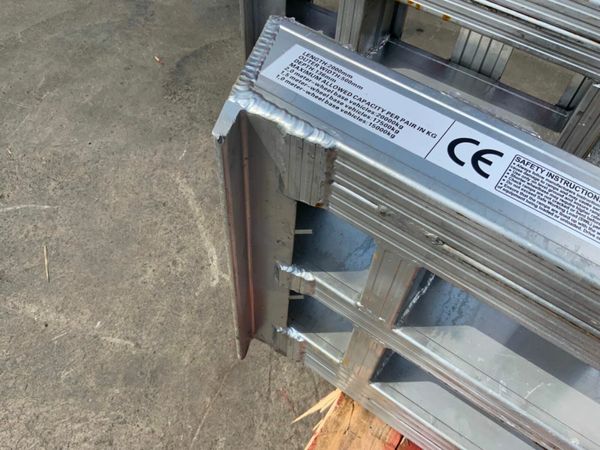 20t   ALUMINIUM TRAILER LOADING RAMPS.......5025. 377208501
