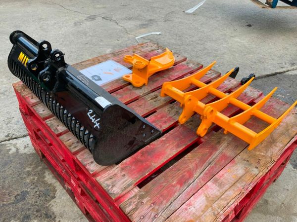 MINI MICRO DIGGER  / RAKE / RIPPER TOOTH...244 377208866