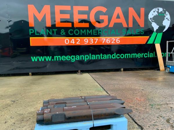 20 TON  BREAKER / HAMMER CHISELS....135mm...913 377208910