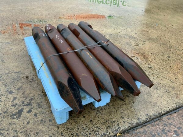 20 TON  BREAKER / HAMMER CHISELS....135mm...913 377208913