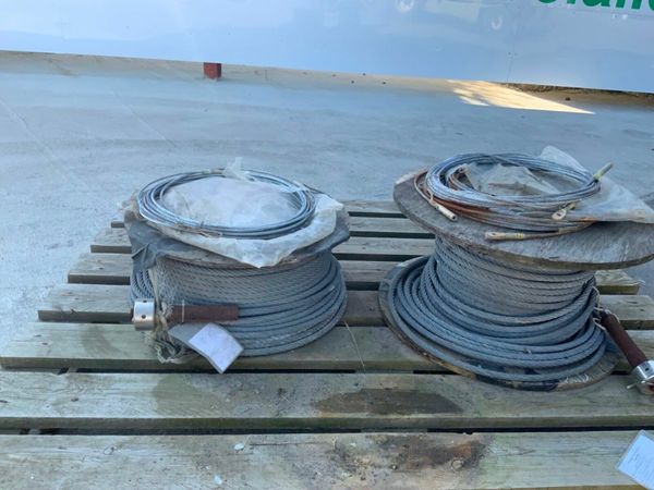 ASSORTED WIRE ROPE..10mm / 5mm DIA. 377209363