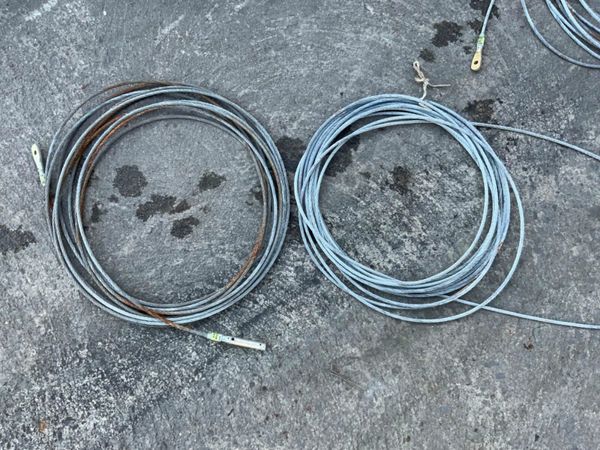 ASSORTED WIRE ROPE..10mm / 5mm DIA. 377209365