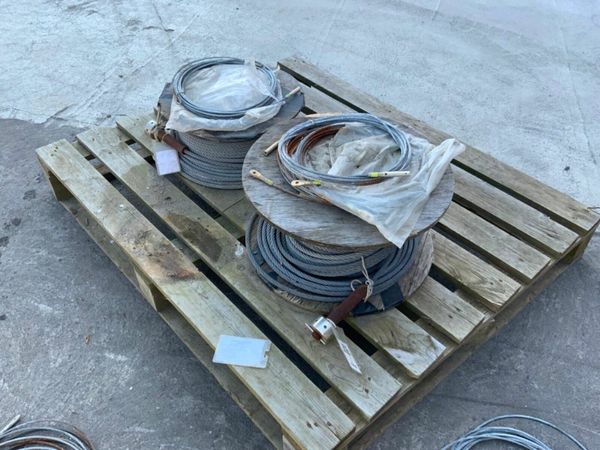 ASSORTED WIRE ROPE..10mm / 5mm DIA. 377209366