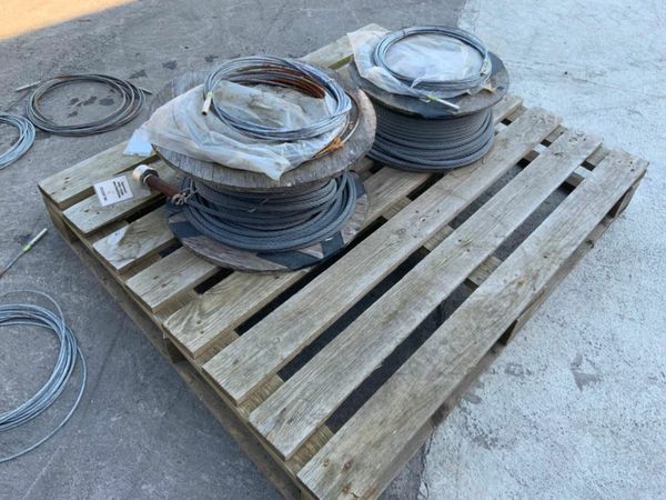 ASSORTED WIRE ROPE..10mm / 5mm DIA. 377209367