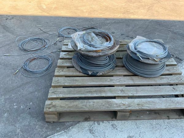 ASSORTED WIRE ROPE..10mm / 5mm DIA. 377209368