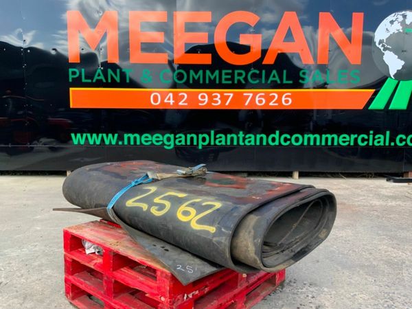 25ft x 62" RUBBER CONVEYOR MATTING......2562. 377209308