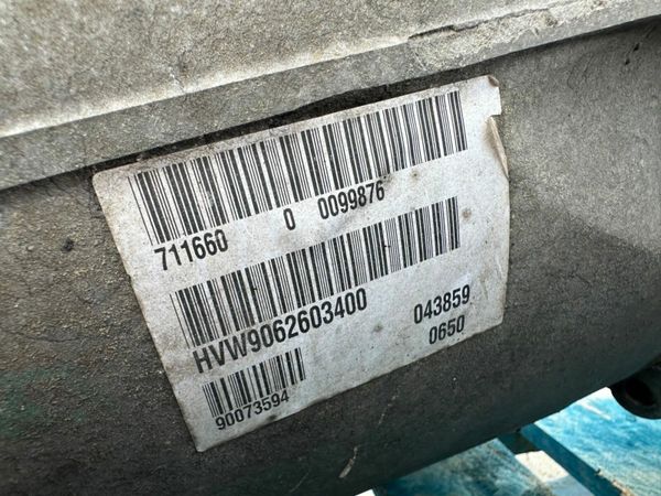 2010 VW CRAFTER 2.5 DIESEL GEARBOX ...P30G116 377209669