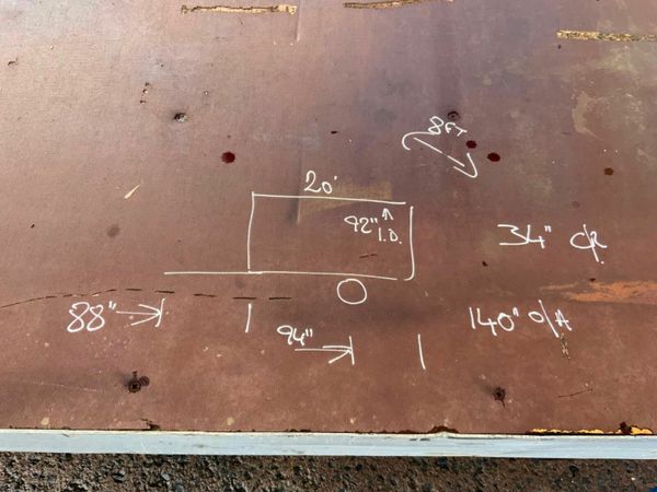 TWIN WHEEL CURTAINSIDE TRAILER CHASSIS...188 377209719
