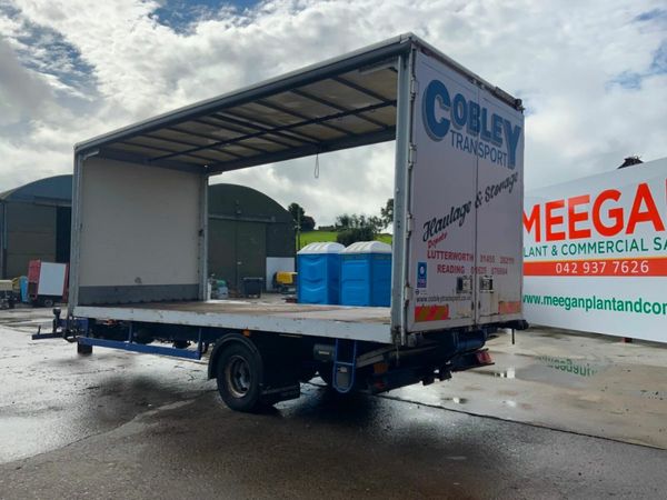 TWIN WHEEL CURTAINSIDE TRAILER CHASSIS...188 377209726