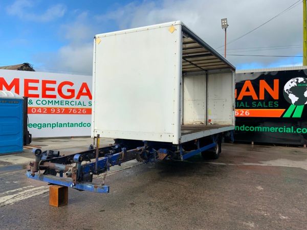 TWIN WHEEL CURTAINSIDE TRAILER CHASSIS...188 377209730