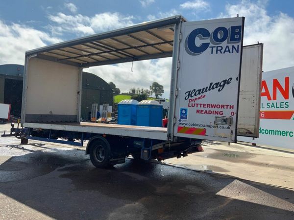 TWIN WHEEL CURTAINSIDE TRAILER CHASSIS...188 377209731