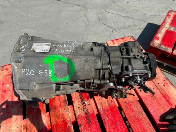 2015 VW CRAFTER 2.0 TDI GEARBOX .....P20G88 377210217