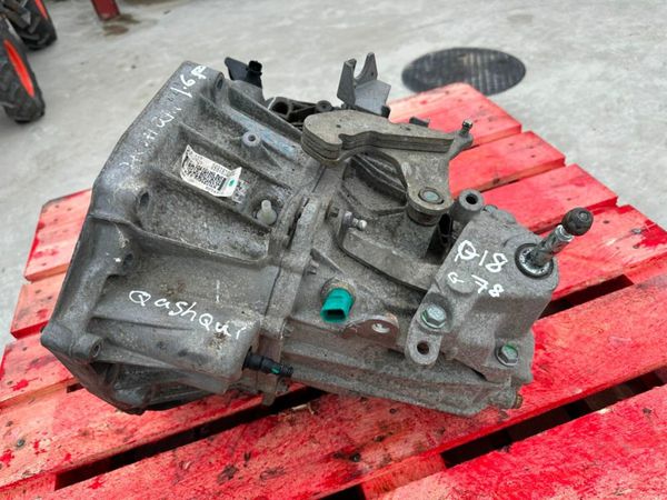 NISSAN QASHQUI 1.6 PETROL GEARBOX.....P18G78 377210419