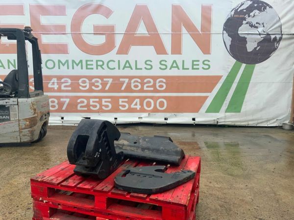 CHALLENGER FRONT FRAME AND WEIGHTS. 377210684