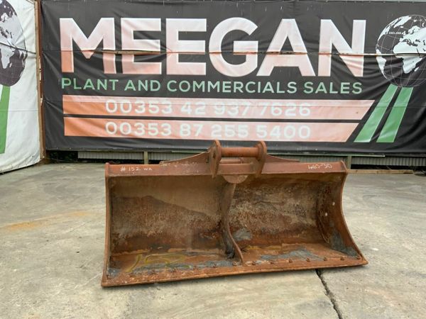 84" HILL GRADING BUCKET.....80mm PINS.....152.. 377210634