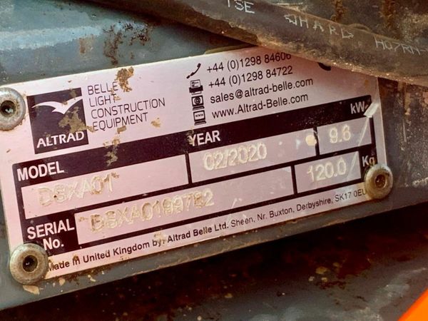 2020 BELLE DUO 350x  ROAD / FLOOR SAW......951t. 377211068