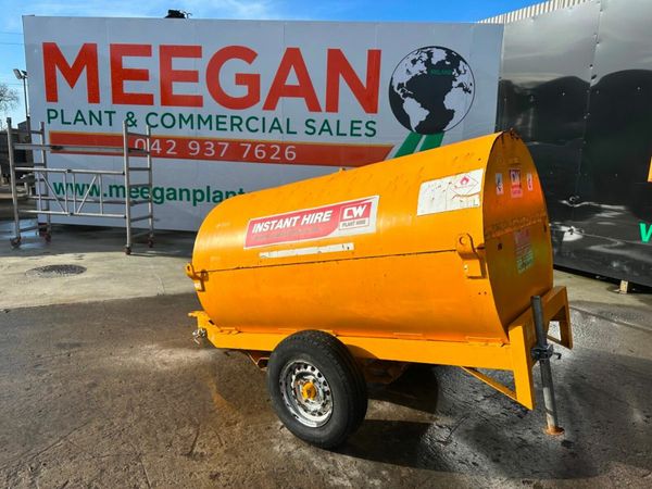 950 litre FUEL BOWSER SINGLE AXLE....877 377211407