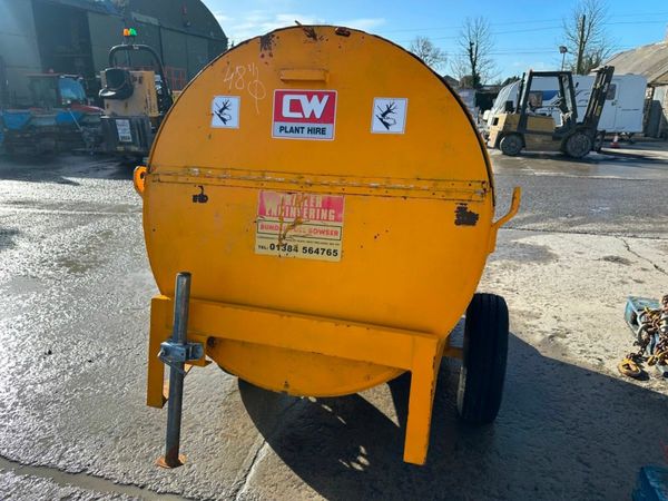 950 litre FUEL BOWSER SINGLE AXLE....877 377211411