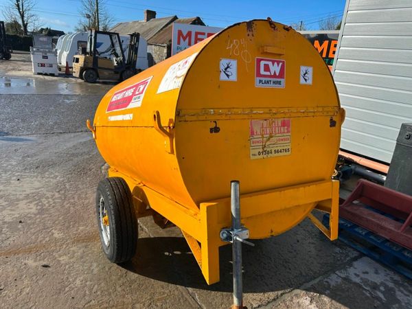 950 litre FUEL BOWSER SINGLE AXLE....877 377211412