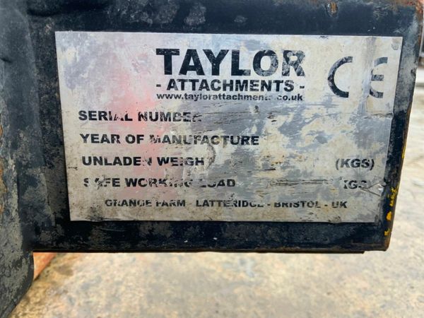 'TAYLOR'  LOADER FORK ATTACHMENT....733. 377211523