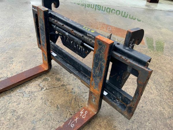 'TAYLOR'  LOADER FORK ATTACHMENT....733. 377211535