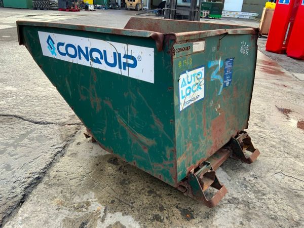 1200lts CONQUIP AUTOLOCK TIPPING SKIP.....1568k 377211866