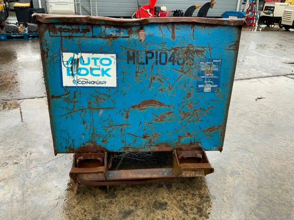 CONQUIP AUTOLOCK TIPPING SKIP.......1567k. 377211975