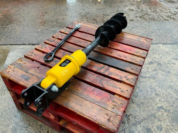 8" HYDRAULIC GROUND AUGER / EARTH DRILL.1788 377212075