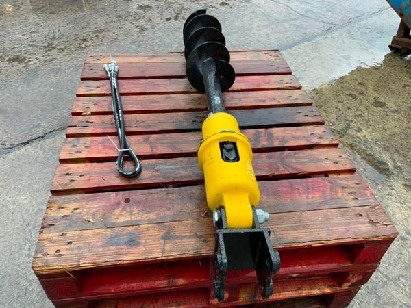 8" HYDRAULIC GROUND AUGER / EARTH DRILL.1788 377212077