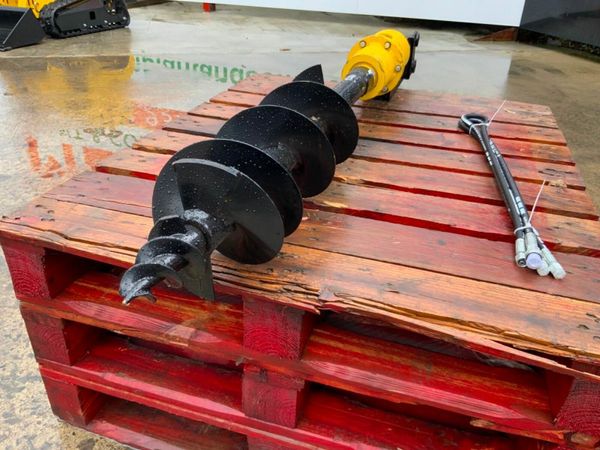 8" HYDRAULIC GROUND AUGER / EARTH DRILL.1788 377212080